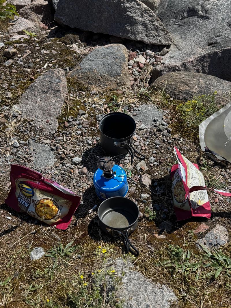 Food on trail